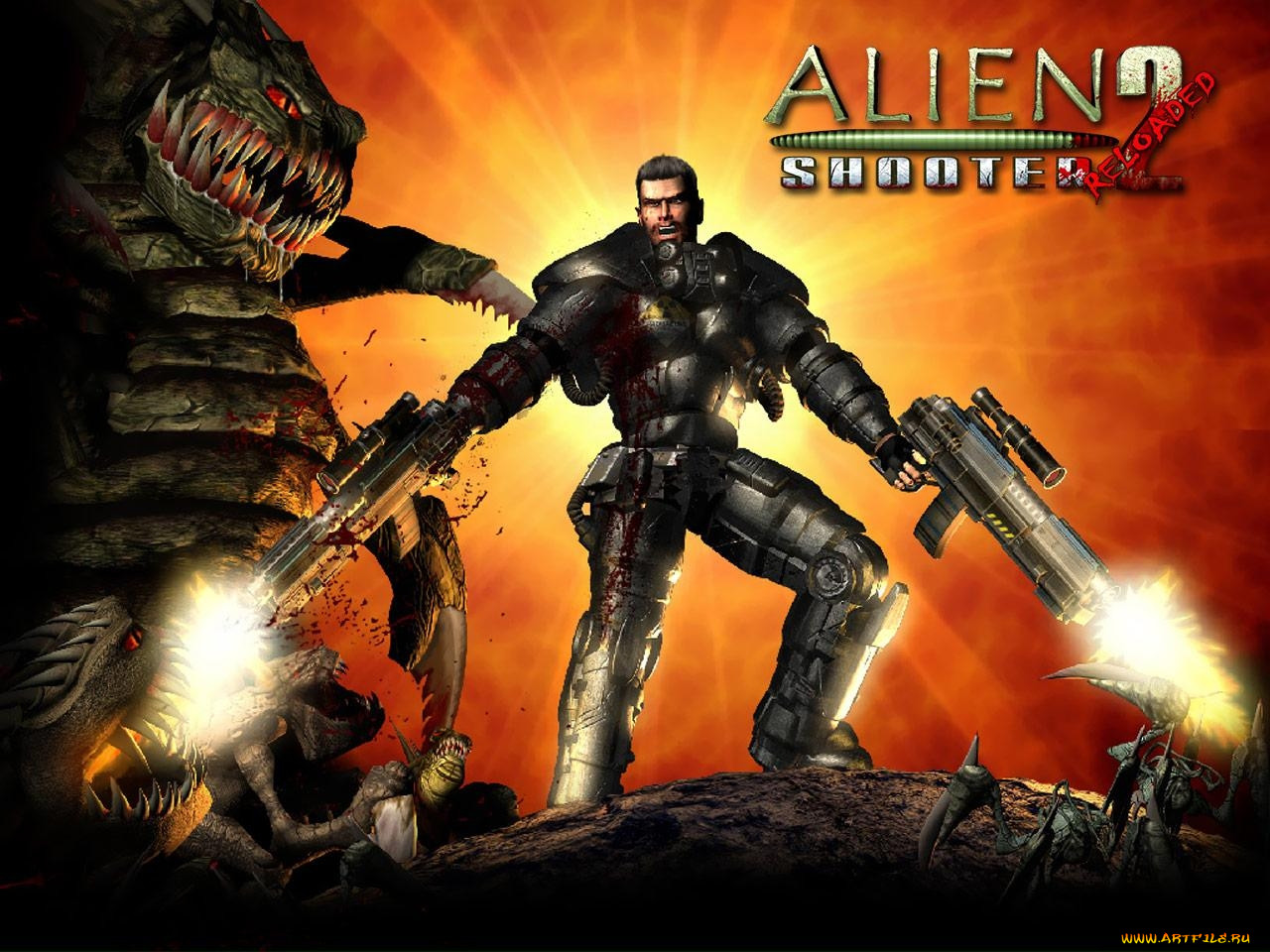 alien, shooter, reloaded, , 